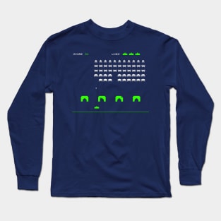 SPACE INVADERS Long Sleeve T-Shirt